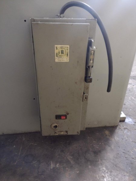 12 TON ANDERSON MODEL #HP0167 HYDRAULIC STRAIGHTENING PRESS: STOCK 17379