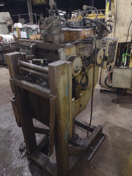 12" WIDE COLT AUTOMATION MODEL #CERFS 25 12 STRAIGHTENER SERVO FEEDER &amp; REXROTH CONTROLS: YOBRO #24290