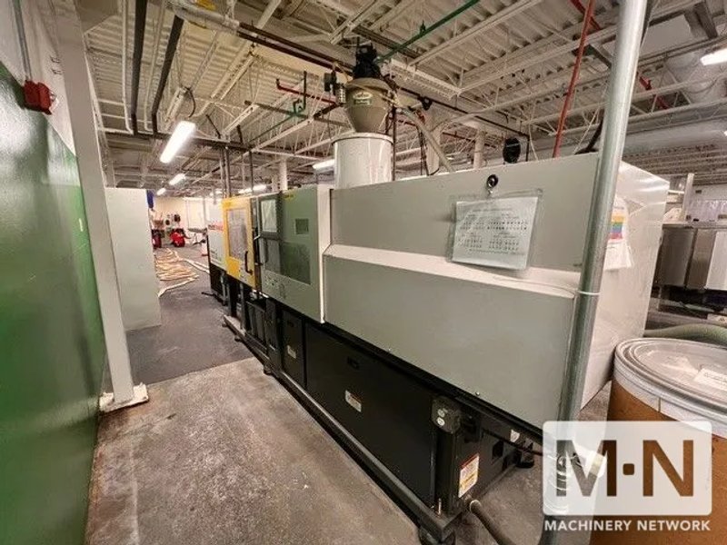 110 TON 6 OZ MILACRON MODEL ROBOSHOT S-2000i-110B  ELECTRIC INJECTION MOLDING MACHINE MFG 2007