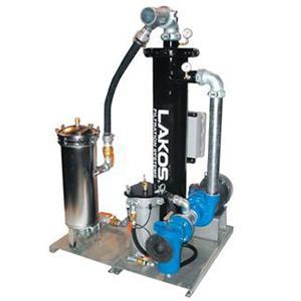 65 GPM X 3 HP LAKOS FILTRATION PUMP &amp; STRAINER: STOCK #21909