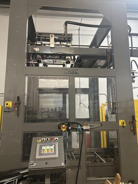 48-Head KHS Rotary Short-Tube Bottle Rinser, Filler, Crowner with Complete Used Bottling Line including Depalletizer, Labeler, Crown Elevator, Case Packer, Case Erector, Carrier Erector, &amp; More, 2013