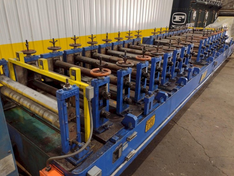 17 STAND X 4" X 48" B&amp;K MODEL #2B-35 RAFTED ROLLFORMER: STOCK #18127