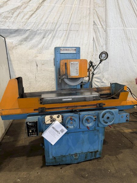 12" X 36" BROWN &amp; SHARPE 1236 MICROMASTER HYDRAULIC SURFACE GRINDER. STOCK # 0116923.