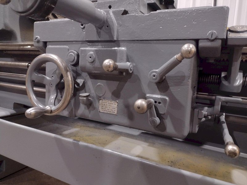 24" X 96" LEBLOND MODEL #3F REGAL ENGINE LATHE, 2.25" HOLE: STOCK #22263
