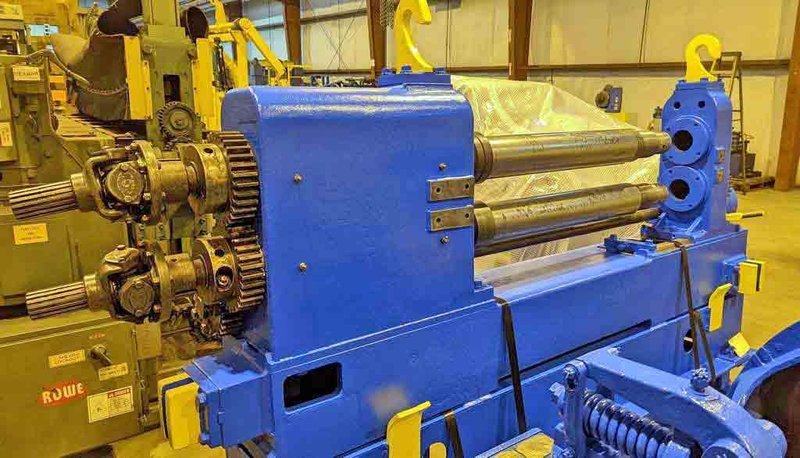 32" x 5.00" x 10,000# Stamco Slitting Line STOCK#3221