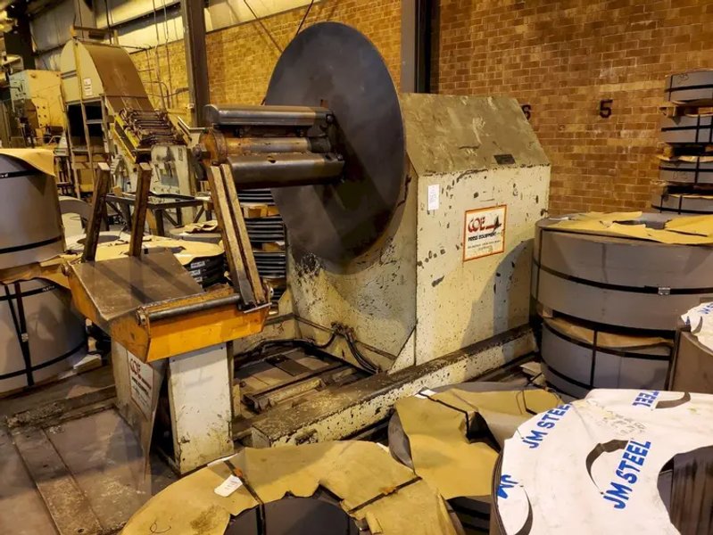 COE 15,000LB X 24" X .250 SERVO FEED LINE, STOCK# 14197J