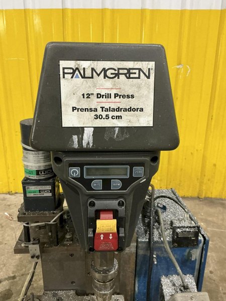 1/3 HP PALMGREN MODEL #150A BENCH TOP DRILL PRESS, 120 VOLT: YOBRO #25814