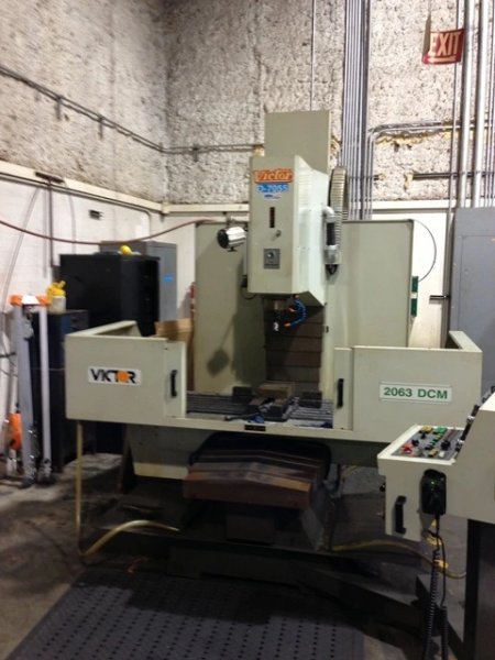 VICTOR 2063 DCM 20" X 63" VERTICAL MACHINING CENTER, STOCK# 13275J