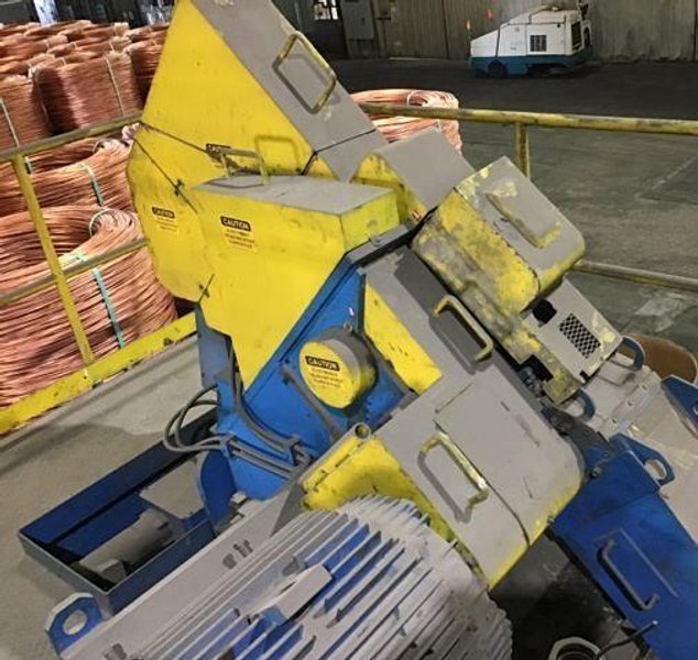 5/16" BUTECH MODEL SK135-SP HIGH SPEED COPPER COIL SCRAP CHOPPER PROCESSING SYSTEM: STOCK #13131