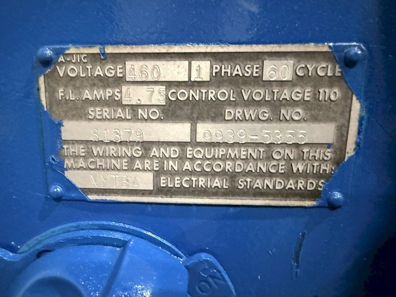 40 TON (80,000 LBS) ARONSON POWERED TANK TURNING ROLLS, 1 DRIVE &amp; 3 IDLERS: YOBRO #26164