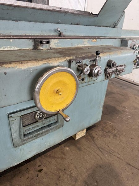 16" X 48" GALLMEYER &amp; LIVINGSTON HYDRUALIC SURFACE GRINDER. STOCK # 1214825