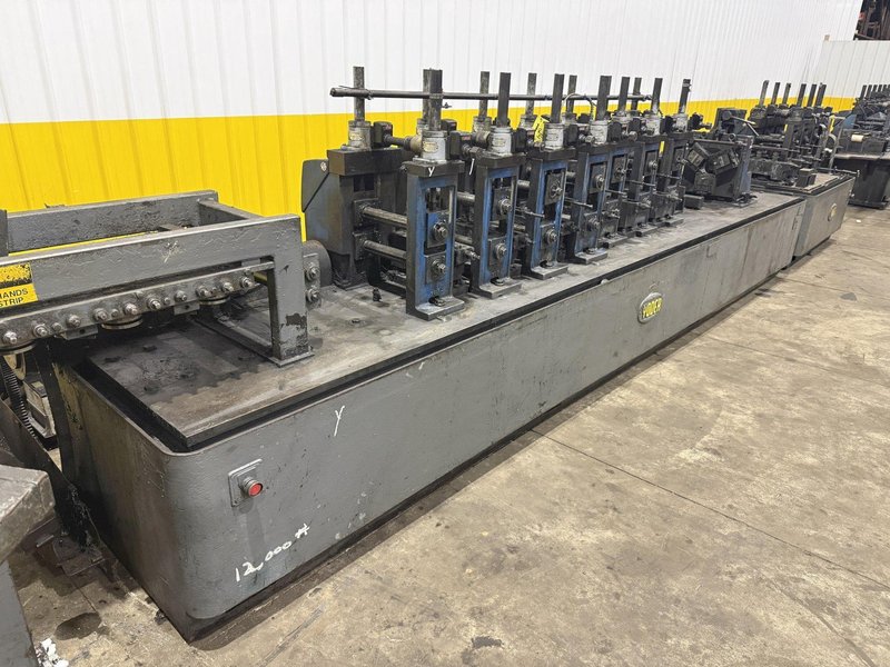 9 STAND x 2" YODER M2 ROLLFORMER, 6 STAND &amp; 3 STAND BASE: YOBRO #24317