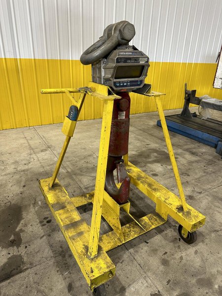 100,000 LBS CAPACITY PORTA-WEIGH MODEL #MSI-4300 DIGITAL CRANE SCALE WITH HOOK: STOCK #21999