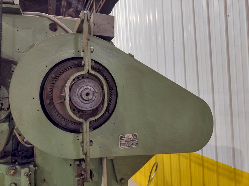 35 TON VERSON 24" X 96" FLANGE BED MECHANICAL PRESS BRAKE: STOCK #20241