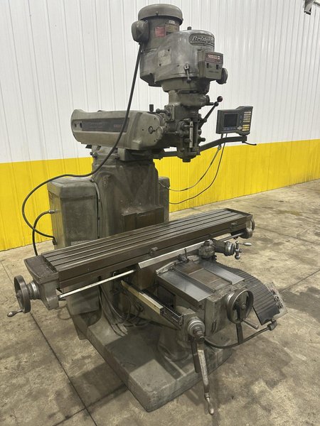 2 HP BRIDGEPORT SERIES II SPECIAL VERTICAL RAM TYPE KNEE MILL: STOCK #22466