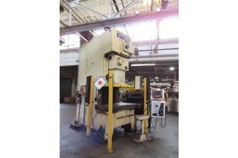 Stamtec 220 Ton Single Point Gap Frame Press, Stock#14244