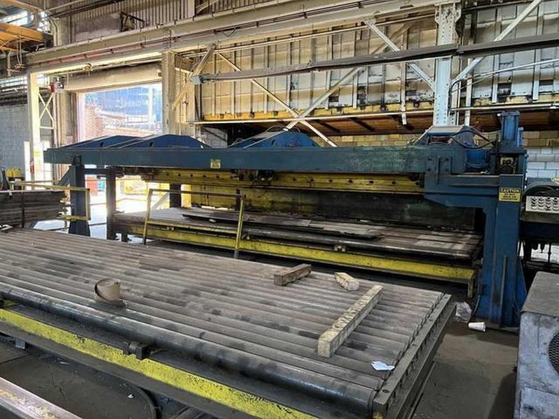 72" x 0.200" x 50,000# Voss Cut To Length Line STOCK# 3468
