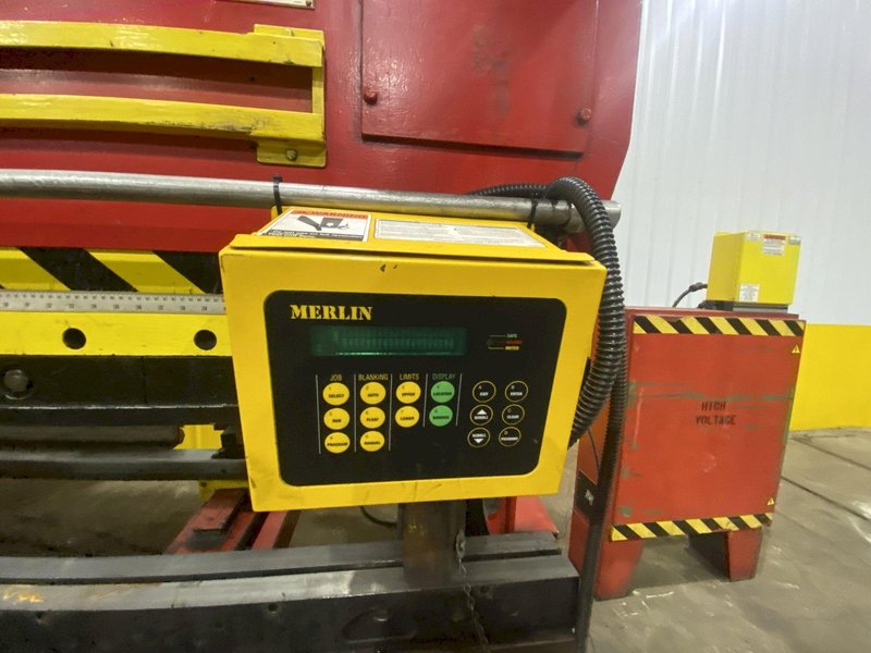 230 TON X 10' CINCINNATI MODEL #230-8AS HYDRAULIC CNC PRESS BRAKE W/ UPGRADED CONTROLS: STOCK #19386