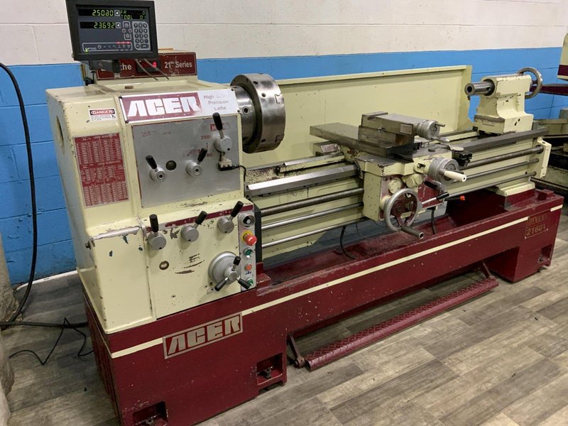 17 X 60 ACER GAP BED ENGINE LATHE : STOCK #81439