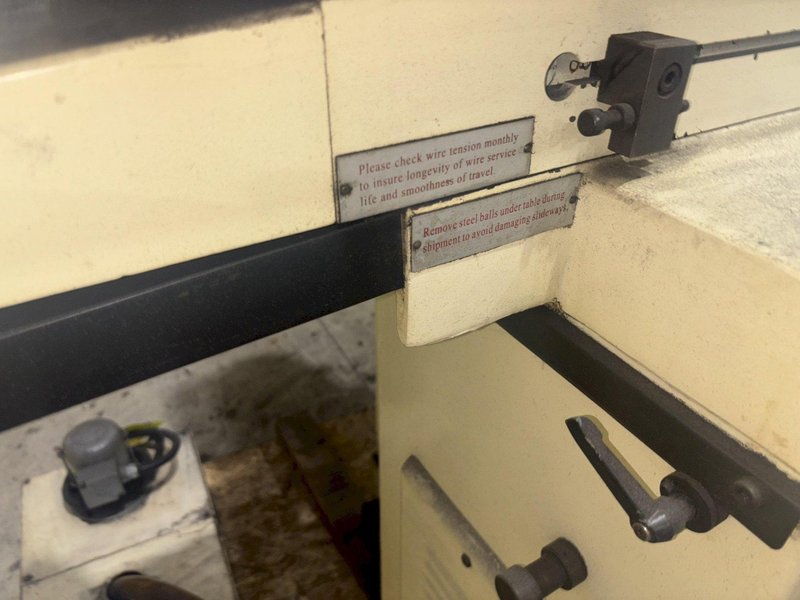 6" x 18" KENT MODEL #KGS-618 HAND FEED HORIZONTAL SURFACE GRINDER: YOBRO #23889