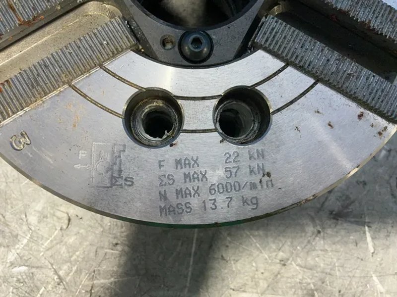 Kitagawa 6.5” 3 Jaw Chuck - B-206