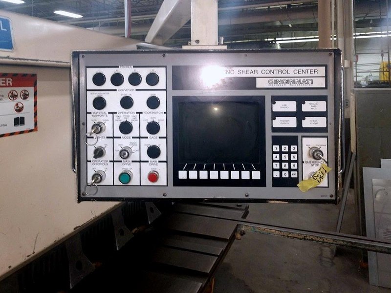 Cincinnati 2500 1/4" x 10' (1994) Hydraulic Shear