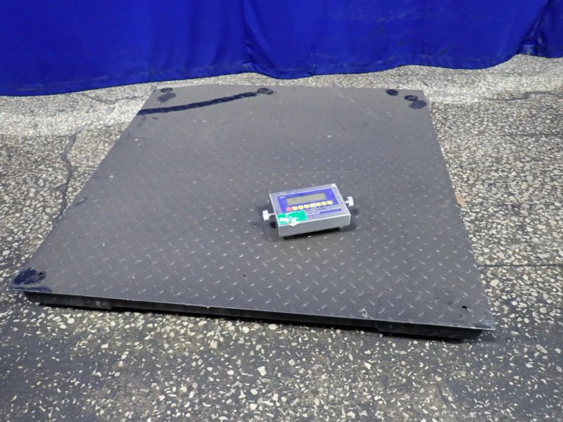 Industrial Scales  5000 Lbs / 48" X 48" Digital Floor Scale  - Lp760-4x4