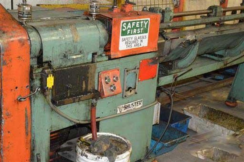 5/16" SHUSTER MODEL 2A4V WIRE STRAIGHTENER AND CUT OFF (14019)