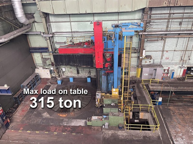 Schiess 80 DF - Ø 9000 x 5547 mm CNC