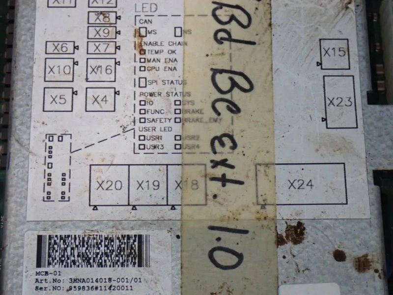 ABB Mcb-01 Manipulator Control Board - 3hna014018-001/01