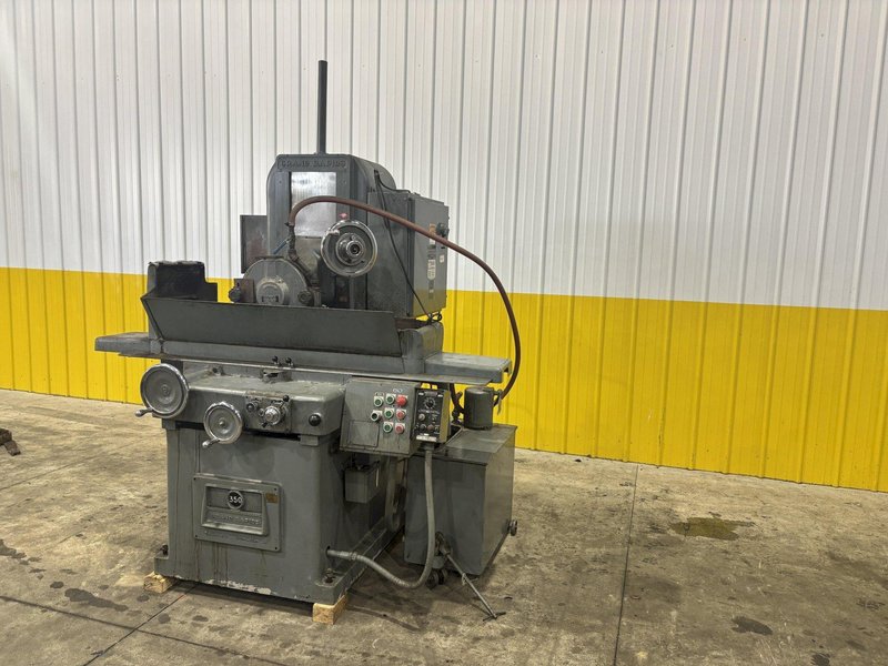 8" X 24" GRAND RAPIDS MODEL #350 HYDRUALIC HORIZONTAL SURFACE GRINDER: STOCK #22734