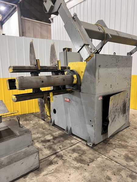 12,000 LBS X 40” ROWE MODEL #12040-DSL  MOTORIZED COIL REEL &amp; CAR: STOCK #21622