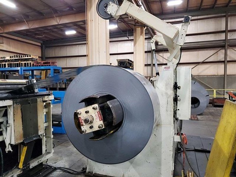 30,000 lbs x 40" x .135" Rowe Servo Coil Feed Line