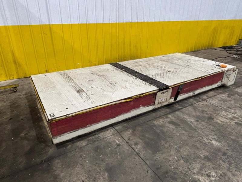 20 TON (40k LBS) DENSON MODEL #ST-1620 DIE LIFTING TABLE &amp; FLIPPER PLATFORM: YOBRO #24187