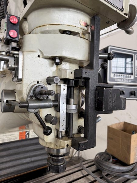 3 HP SWI TRAK DPM VERTICAL BED MILL. STOCK # 1113224