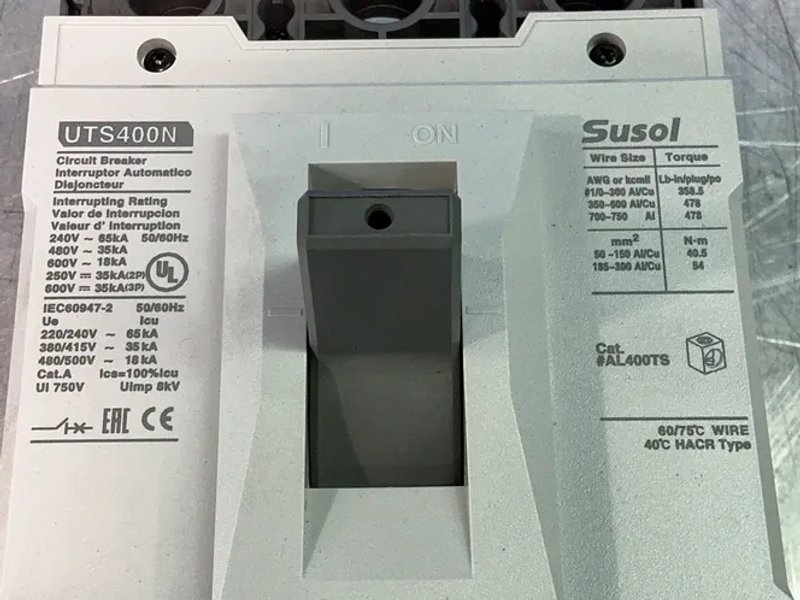 Ls Electric Uts400n Molded Case Circuit Breaker - 02110027ul