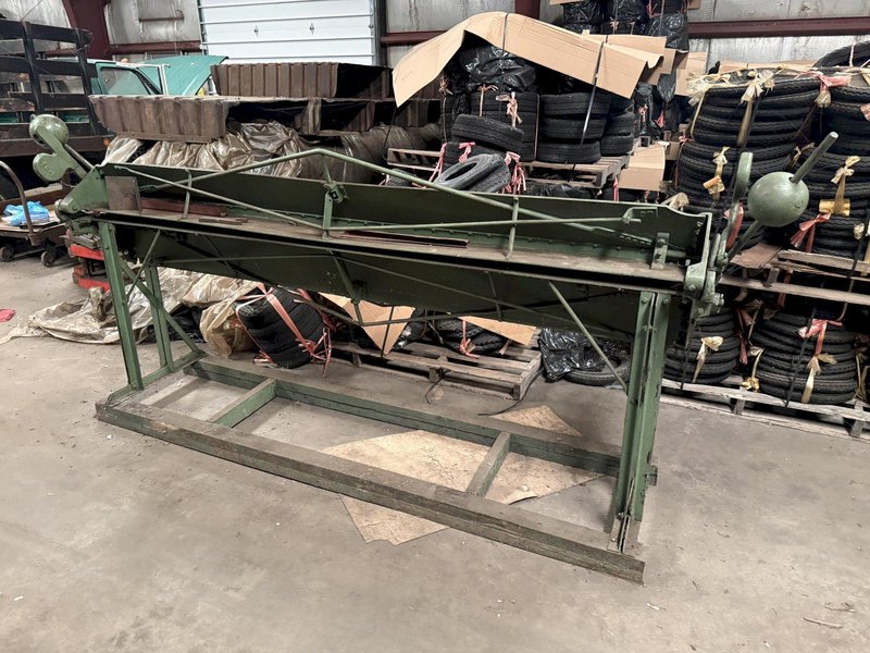 8' WYSONG MANUAL APRON BENDER BRAKE: YOBRO #26437