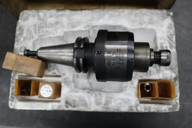 Nikken NX5 CT40 Taper Spindle Speeder, Max Input 4,000 RPM, Max Speed 20,000 RPM- Auction Item