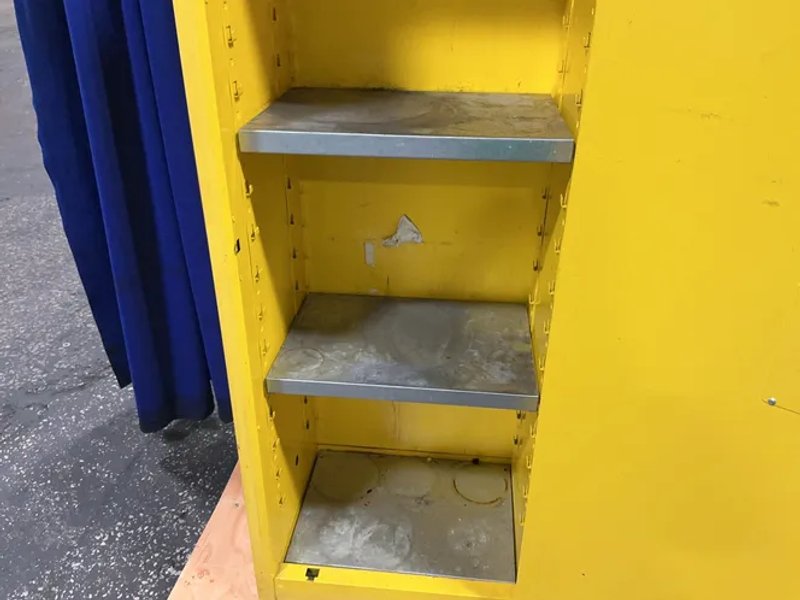 Justrite 22 Gal / 3 Shelves  Flammable Storage Cabinet
