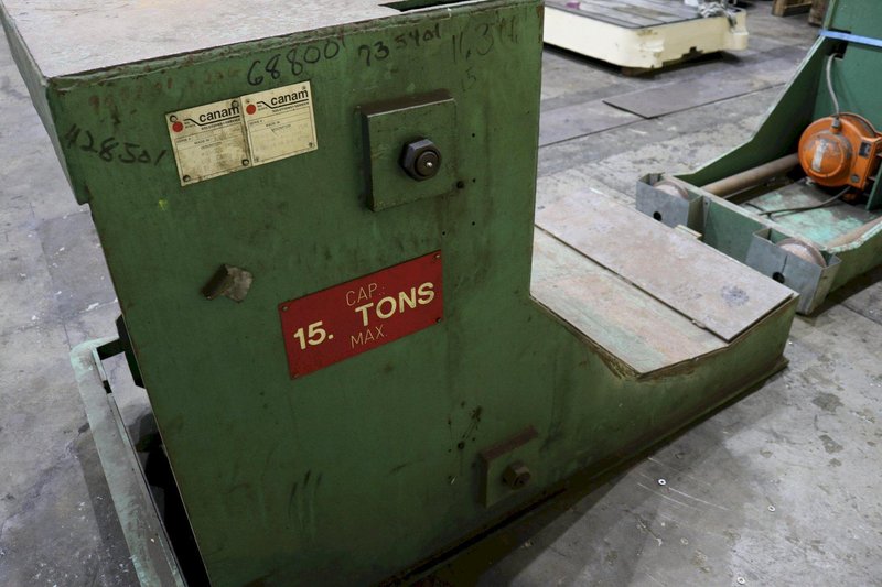 30000 X 48" B &amp; K MOTORIZED COIL REEL AND CAR: STOCK #73625