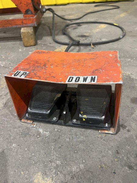 3,000 LB X 24" X 48" PRESTO MODEL XL36-30 HYDRAULIC POWER SCISSOR LIFT TABLE 110V: STOCK #20212