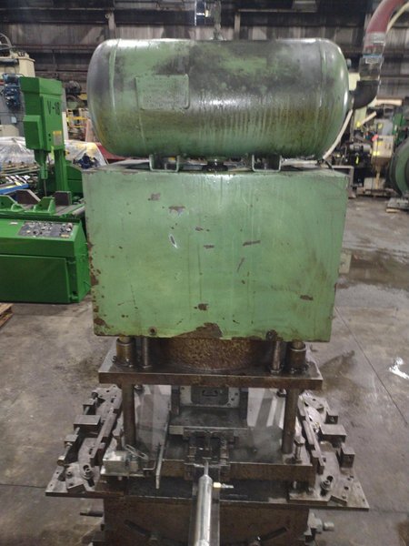 20 TON PNEUPOWR AIRAM MODEL #4P20 PNEUMATIC PRESS 3” STROKE: YOBRO #24858