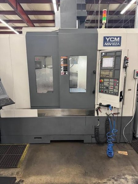 YCM NSV 102A VMC, 2012 – Chip Auger