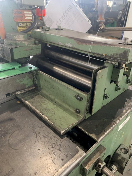 12" X .125" DALLAS INDUSTRIES MODEL D200 AIR FEEDER/STRAIGHTENER. STOCK # 0738321