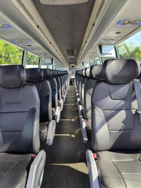 Volvo 9700 Luxury Motorcoach Bus – 54 Passenger, 2024