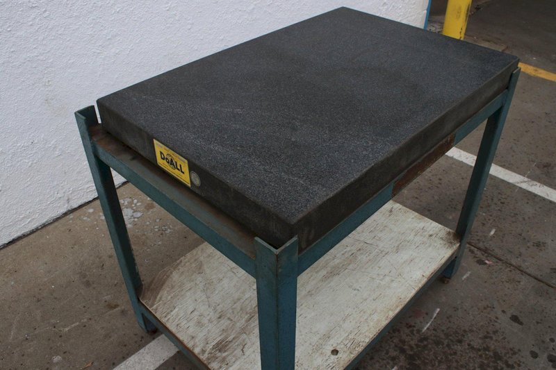 36" X 24" MITCHELL GRANITE PLATE: STOCK #75826