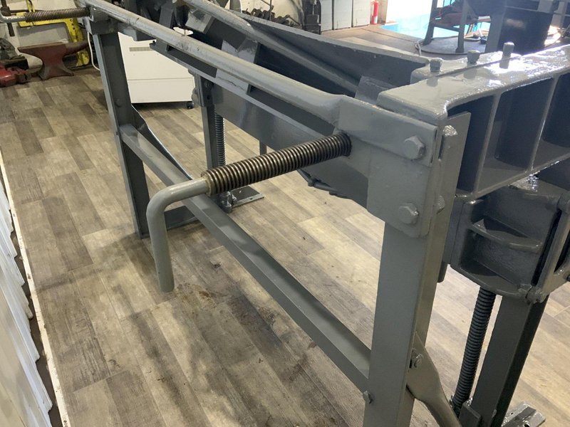 48" X 16 GA ROPER WHITNEY BOX &amp; PAN FINGER BRAKE: STOCK #81492