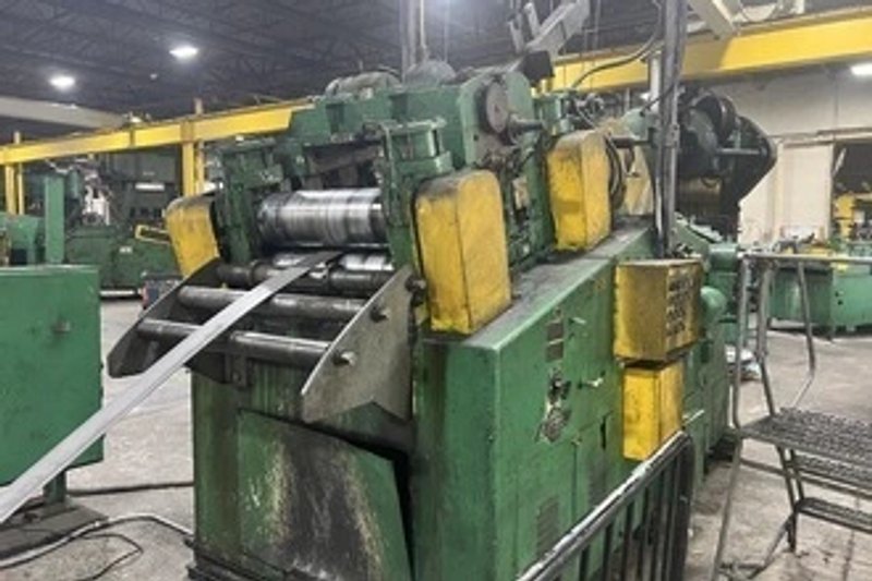 LITTELL 25,000LB X 24" WIDE X .250" COIL CRADLE STRAIGHTENER, STOCK# 14252J