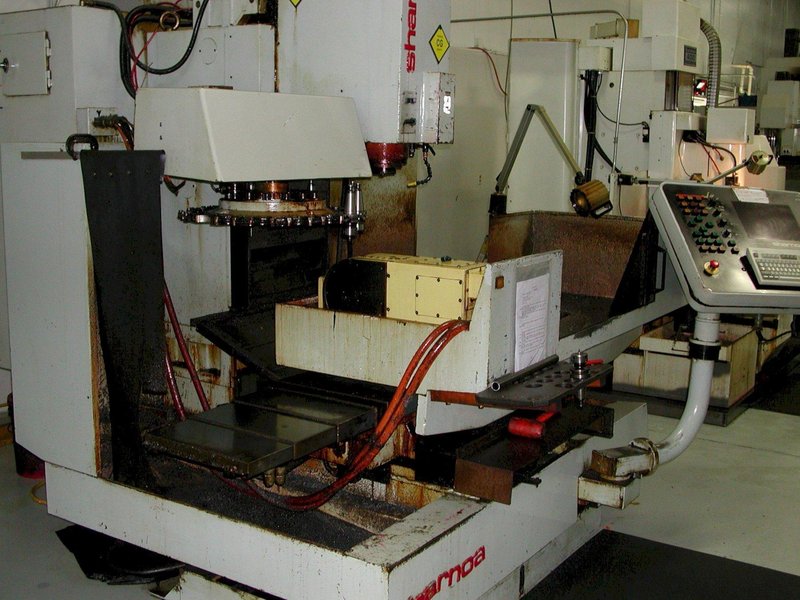 SHARNOA MODEL #HPM-25E MACHINING CENTER &amp; NIKKON 4TH AXIS: STOCK 61101