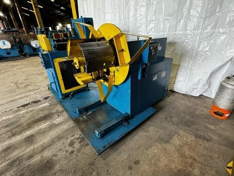 4,000# x 20" CHS UNCOILER AND 12" LITTEL STRAIGHTENER COMBO STOCK #3671